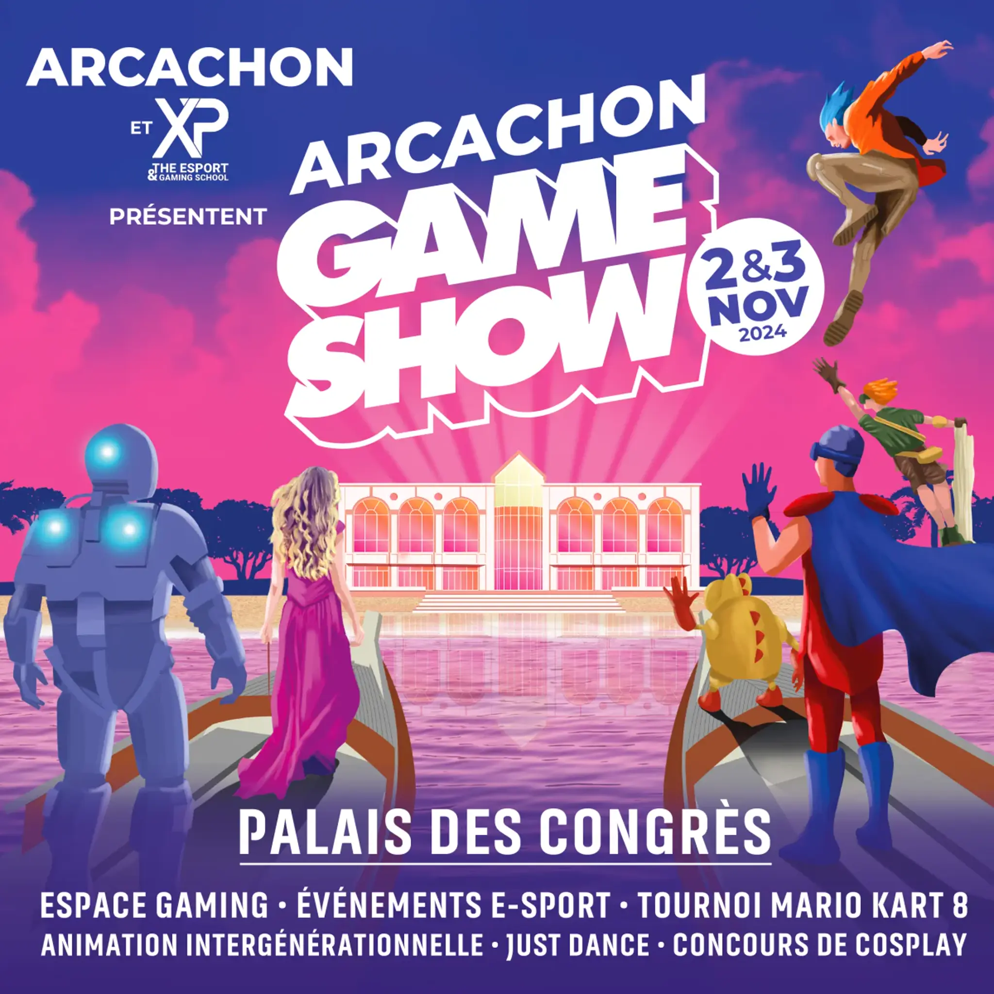 Arcachon Game Show event poster