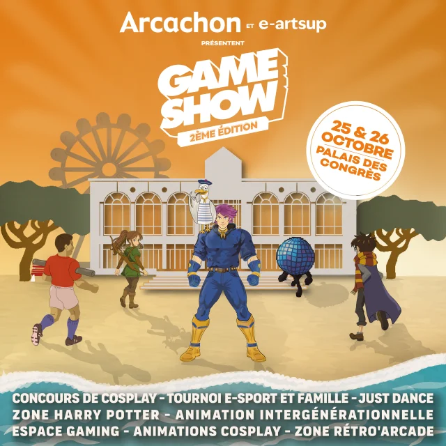 Arcachon Game Show event poster